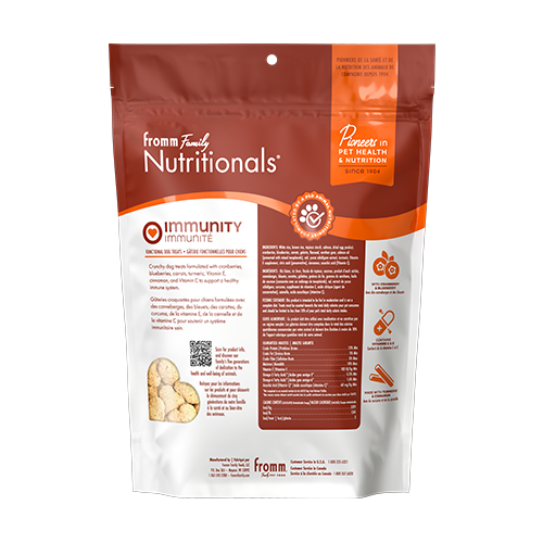 Fromm Nutritionals Immunity Functional Dog Treats, 6-oz