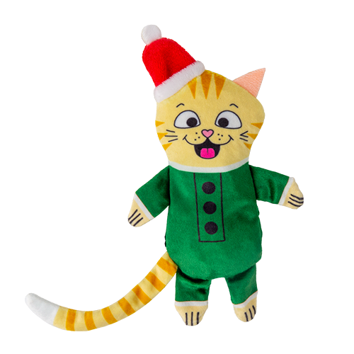 KONG HOLIDAY Pull-A-Partz Present Cat Toy
