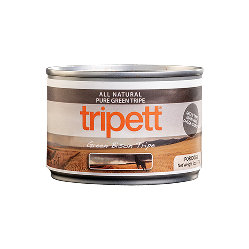 PetKind® tripett® Green Bison Tripe Wet Dog Food Topper, 6-oz