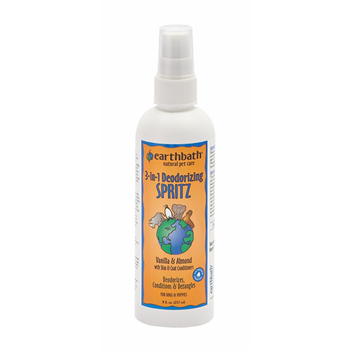 earthbath® 3-in-1 Deodorizing Spritz Vanilla Almond, 8 oz
