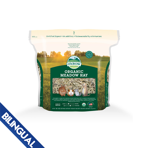 Oxbow Animal Health Organic Meadow Hay, 40-oz
