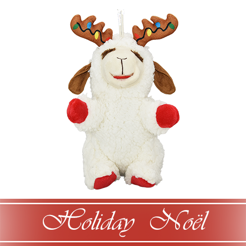 Multipet HOLIDAY Lamb Chop Multi Pack, 3 Count