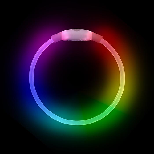Nite Ize® NiteHowl® Disc-O Select™ Mini Rechargeable LED Safety Necklace