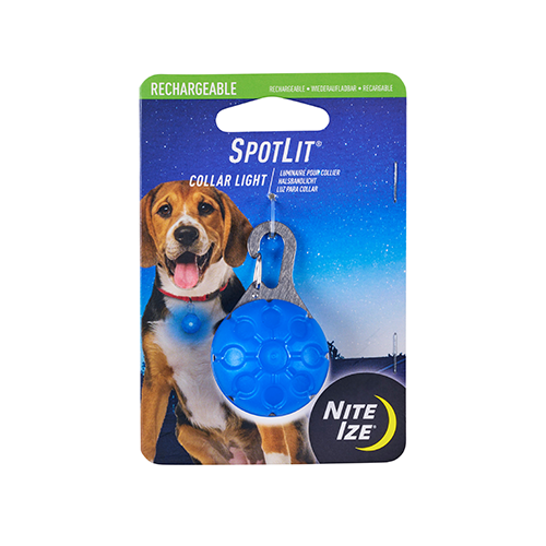 Nite Ize® SpotLit™ Collar Light Blue