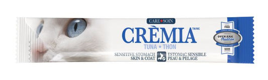Oven-Baked Tradition - Cremia Lickable Treats - Grain-Free Skin & Stomach Tuna - 12 Tubes