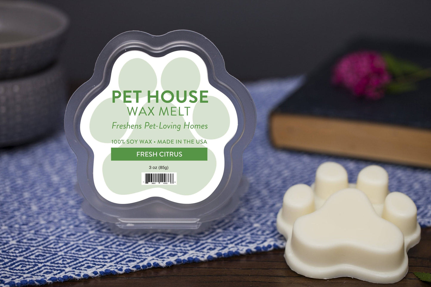 Pet House - Wax Melts Fresh Citrus - 3oz
