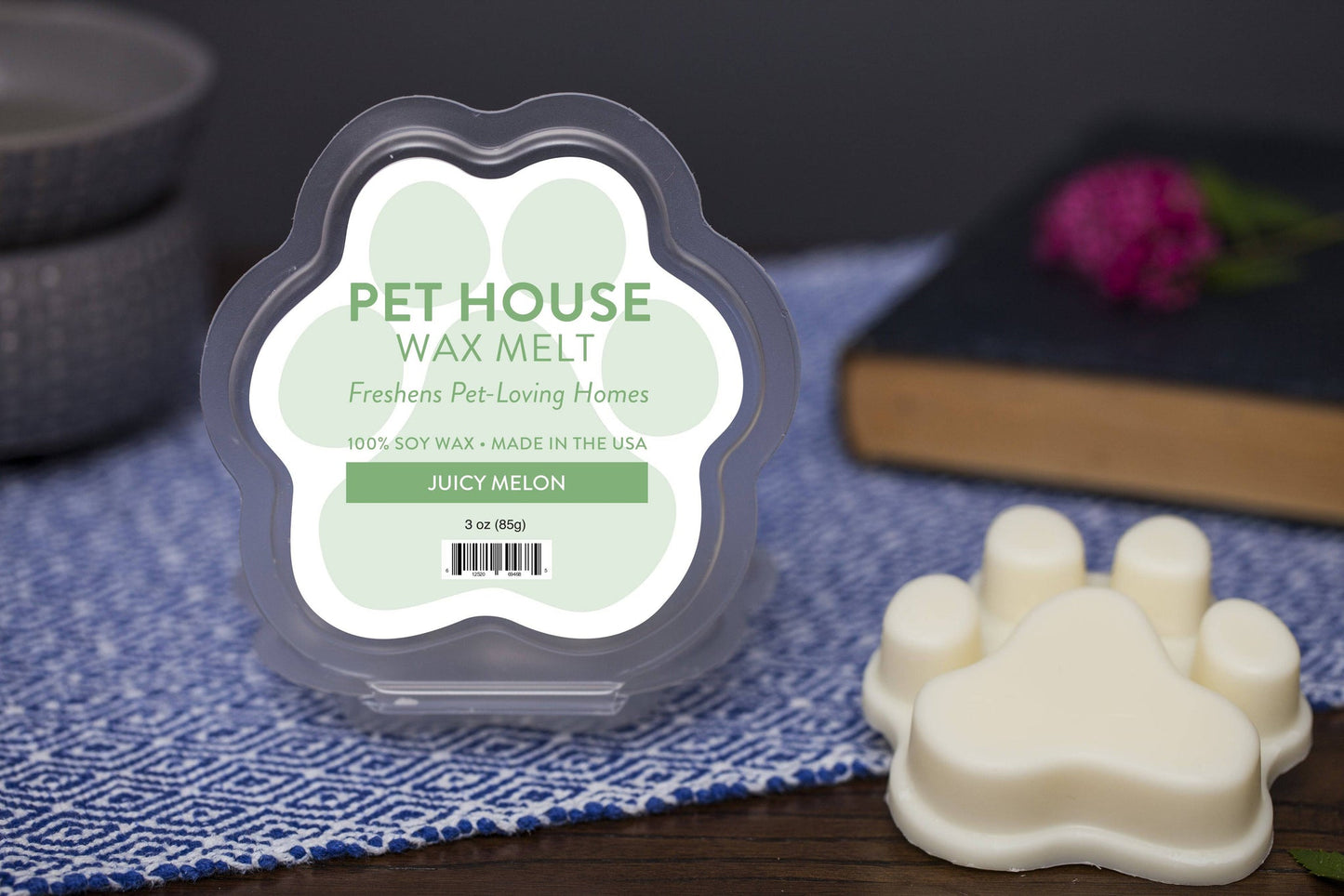 Pet House - Wax Melts Juicy Melon - 3oz