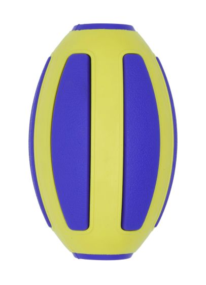 Bud'Z Rubber Astro Football Yellow Dog, 4in