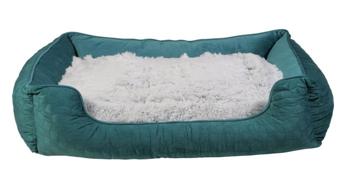 Bud'z - Cuddler Bed Cosmos - X-Large - Opal Green - Dog - 100x80x22cm