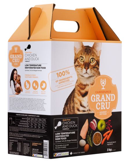 CANISOURCE Grand Cru Grain Free Chicken and Duck CAT 3kg