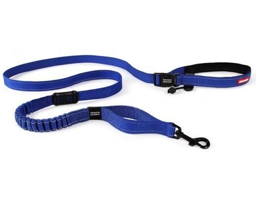 Ezydog Road Runner Leash Blue Dog, 7-ft