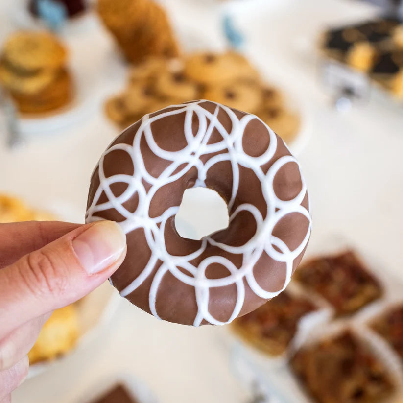 Bosco and Roxy's Woof it Down Mini Donut Dog Cookie