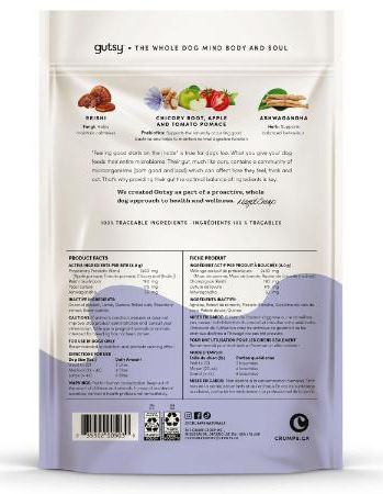 Crumps Gutsy Calm Bites Dog Treats, 130-g
