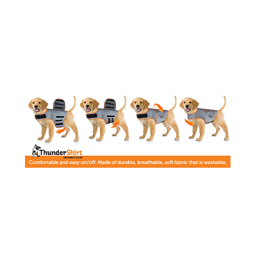 ThunderWorks® ThunderShirt® Sport Dog Anxiety Jacket Platinum Large