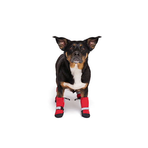 Canada Pooch Soft Shield Boot - Red Plaid - Size 6