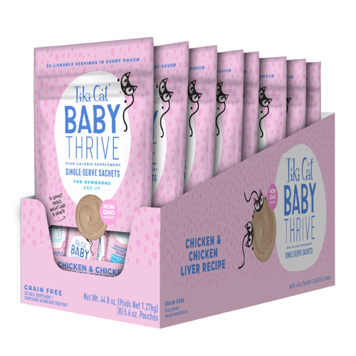 Tiki Cat® - Baby™ - Thrive Chicken & Chicken Liver Recipe Supplement- 6 oz