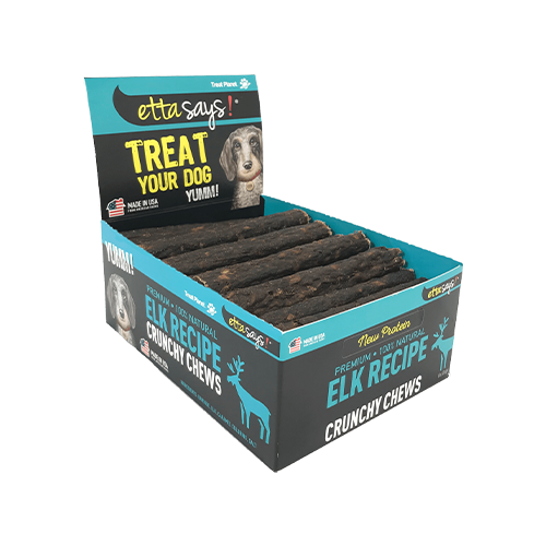 Etta Says!® Premium Crunchy Elk Chews, 4.5-in