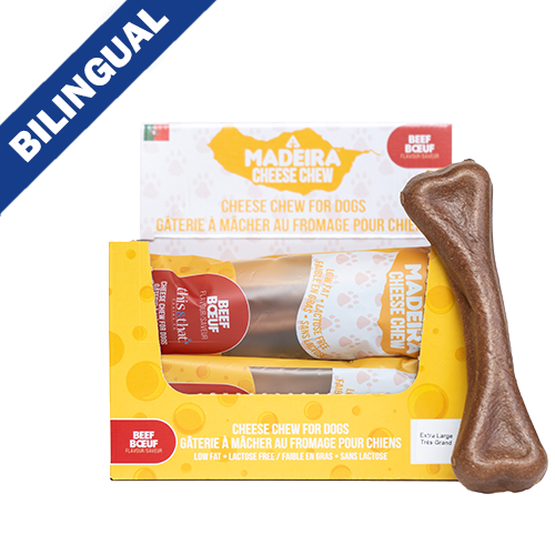 This & That Madeira Cheese Chews Beef Flavor Dog Chew PDQ, Extra Large