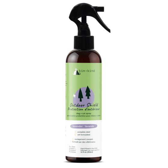 Kin + Kind Outdoor Shield Spray - Lavender, 12-oz