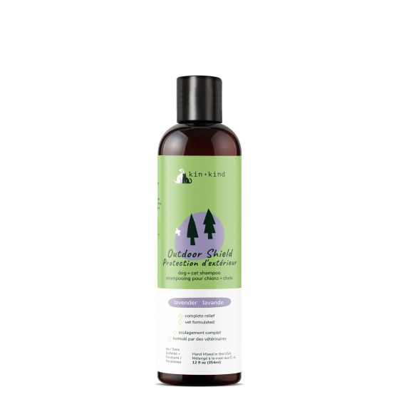 Kin + Kind Outdoor Shield Shampoo - Lavender, 12-oz
