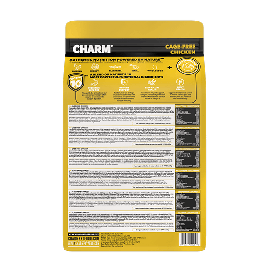 CHARM Free-Run Chicken Dog Food, 2-kg