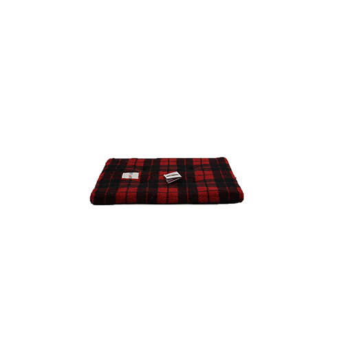 Ruff Love Crate Dog Bed Quilted Buffalo Plaid 18" x 12"
