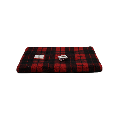 Ruff Love Dog Crate Bed Quilted Buffalo Plaid 41" x 26"