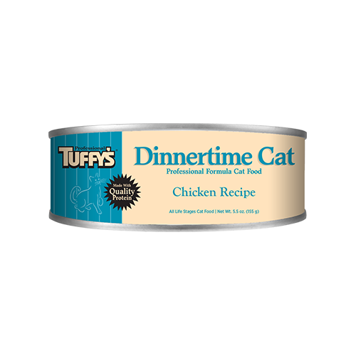 Professional Tuffy's® Dinnertime Cat Chicken Recipe Wet Cat Food, 5.5-oz