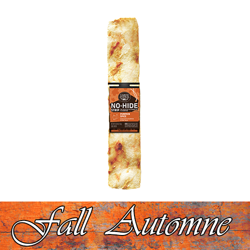 Earth Animal® No-Hide® SEASONAL Strips Pumpkin Spice Recipe, Bulk