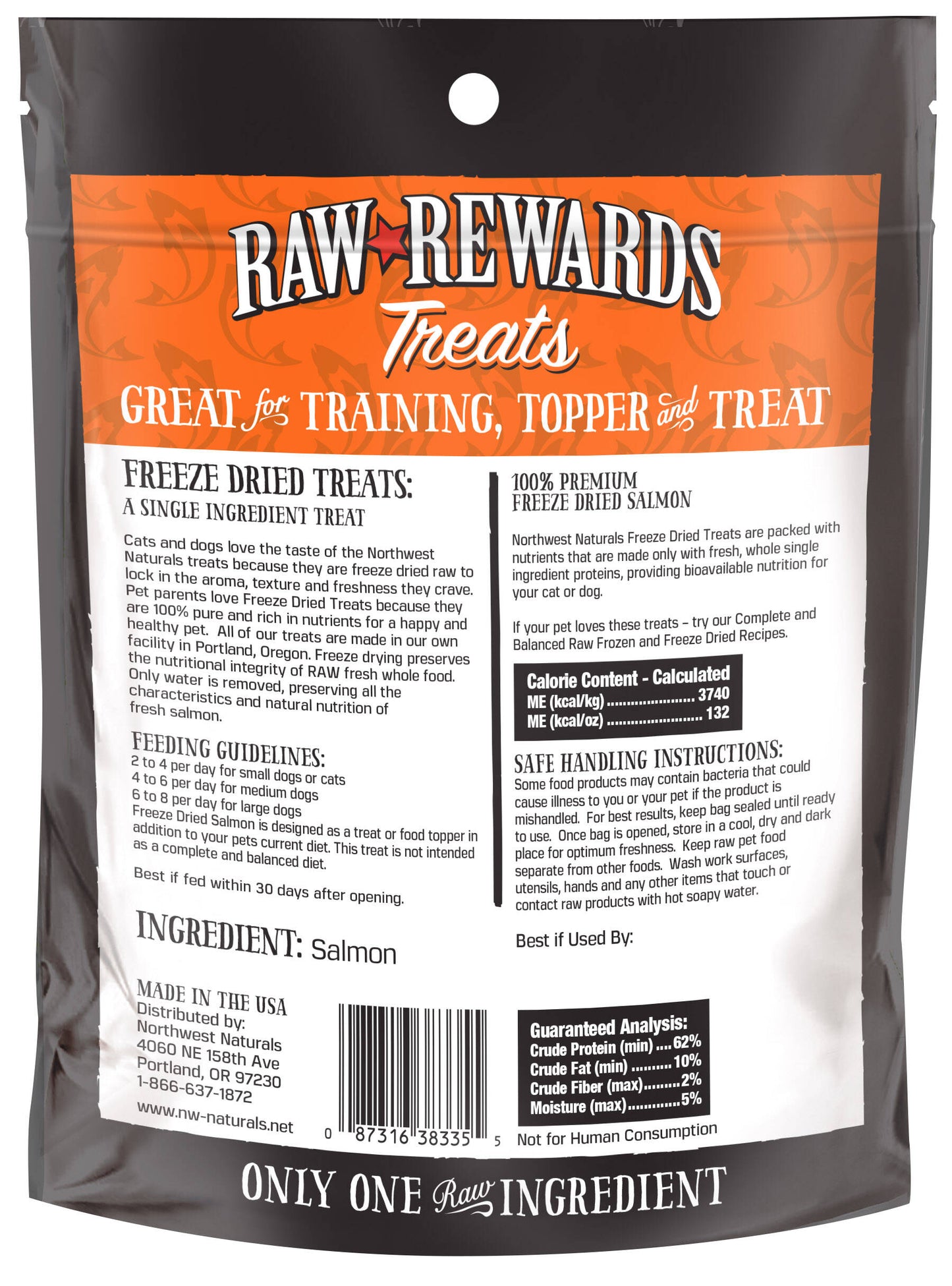 Northwest Naturals Freeze-dried Treats 71g - Salmon