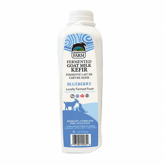 Crosswind Farm Frozen Fermented Goat Milk Kefir Blueberry 1-L