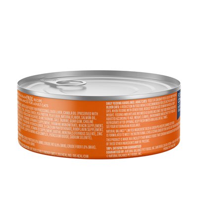 Natural Balance Cat LID Duck & Green Pea Formula Cans, 5.5-oz