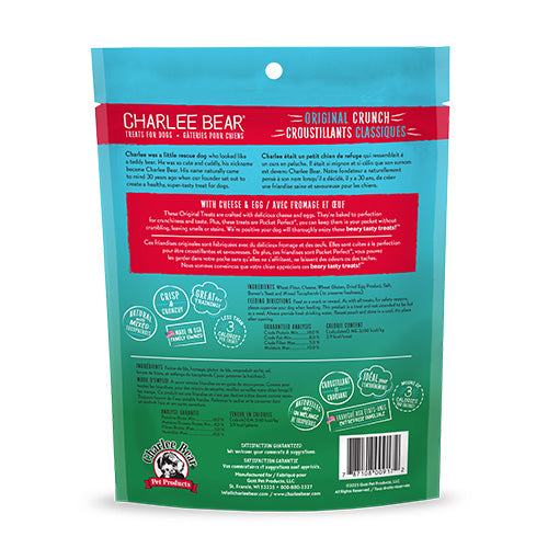 Charlee Bear Original Crunch with Cheese & Egg, 16-oz