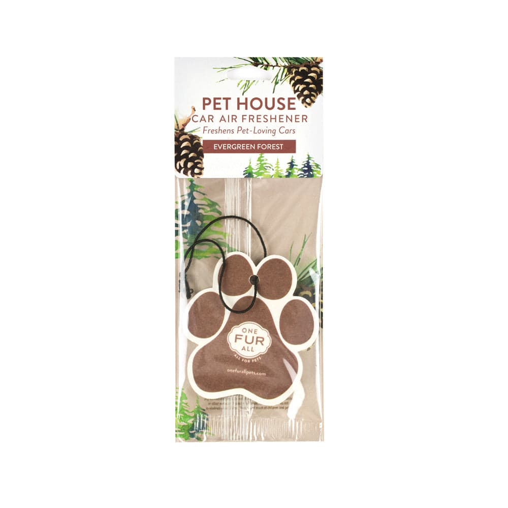Pet House - Car Air Freshener - Evergreen Forest