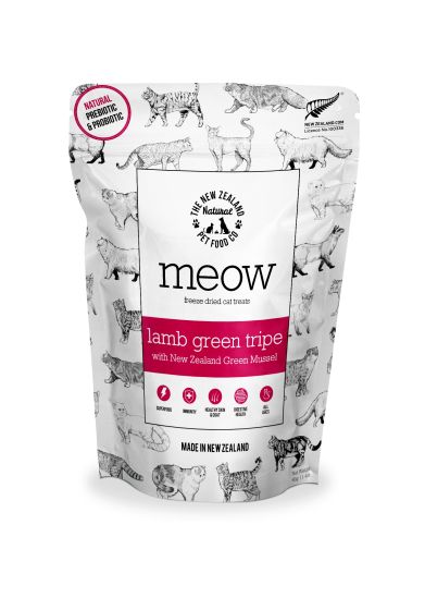 NZPF Meow Lamb Green Tripe With Green Lipped Mussels, 40-g