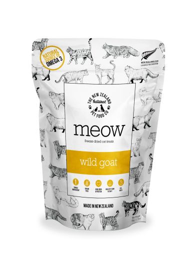 NZPF Freeze Dried Meow Treats Goat, 50-g