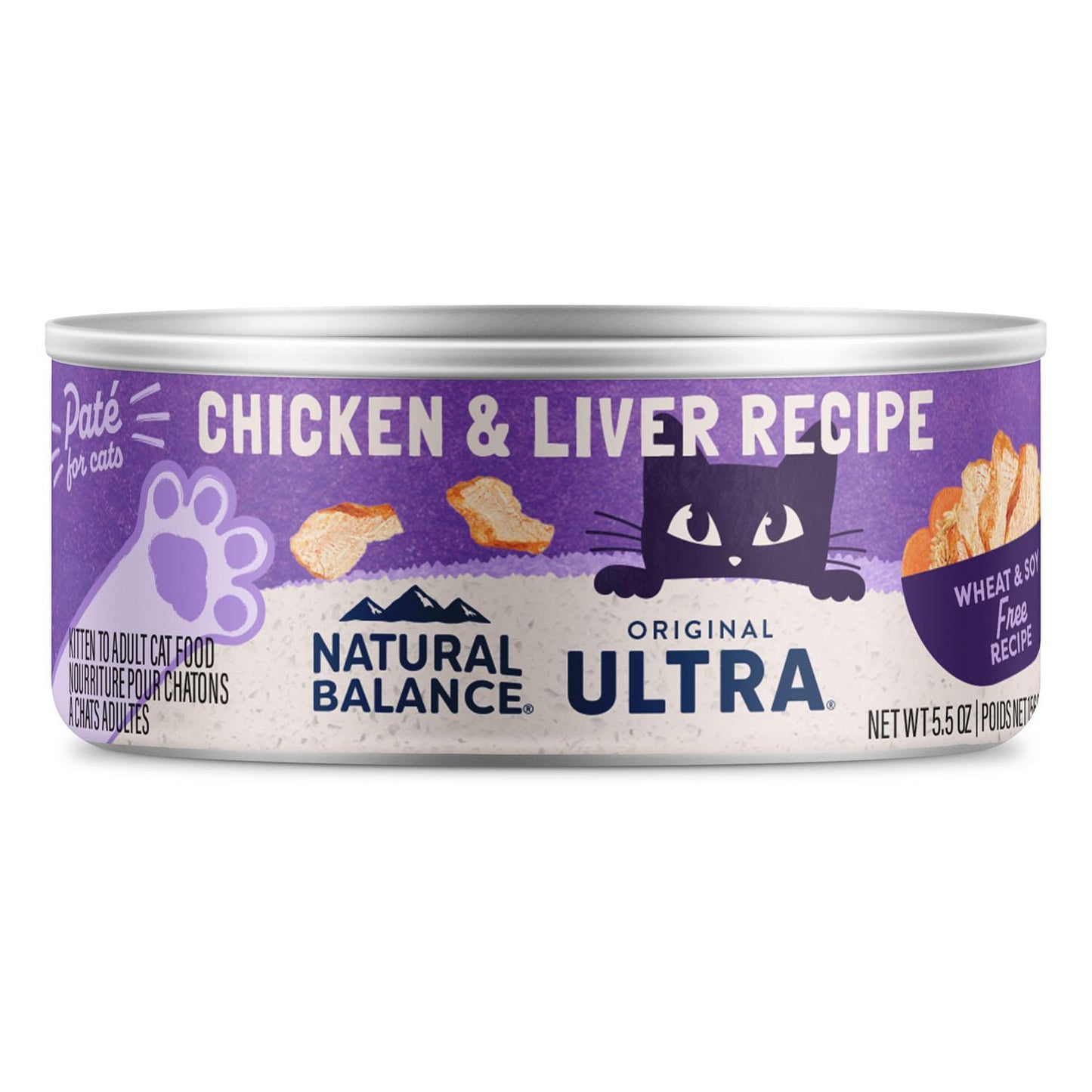 Natural Balance Ultra Chicken And Liver Pate Cat,5.5oz