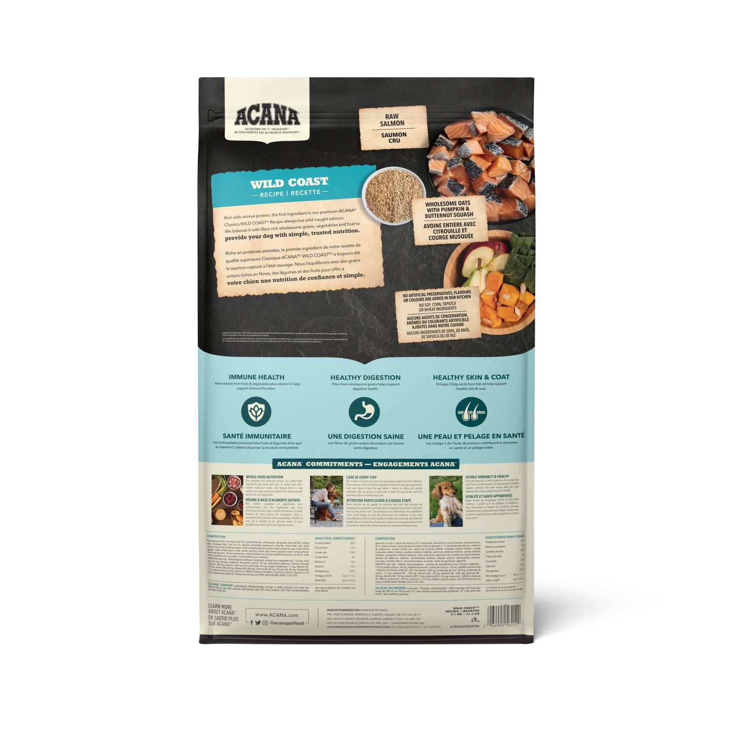 ACANA Classics Wild Coast Recipe Dog, 9.7-kg