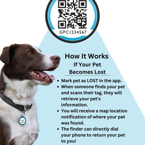 GPC SmartTag - Digital Pet Identification Tag