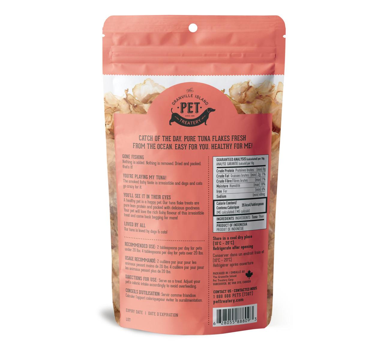 The Granville Island Pet Treatery You're Playing My Tuna Tuna Flakes Freeze-Dried Cat Treats, 15-gram