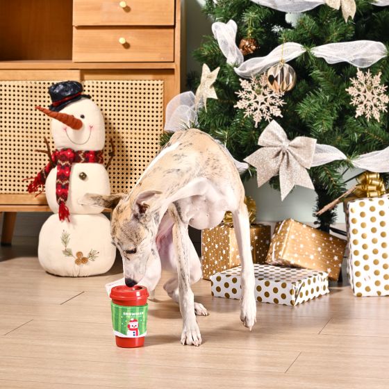 HugSmart Dura Guard Happy Woofmas - Snowman Puppuccino
