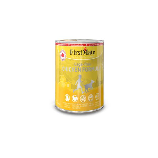 FirstMate Grain Free LID Chicken Dog Can 345g