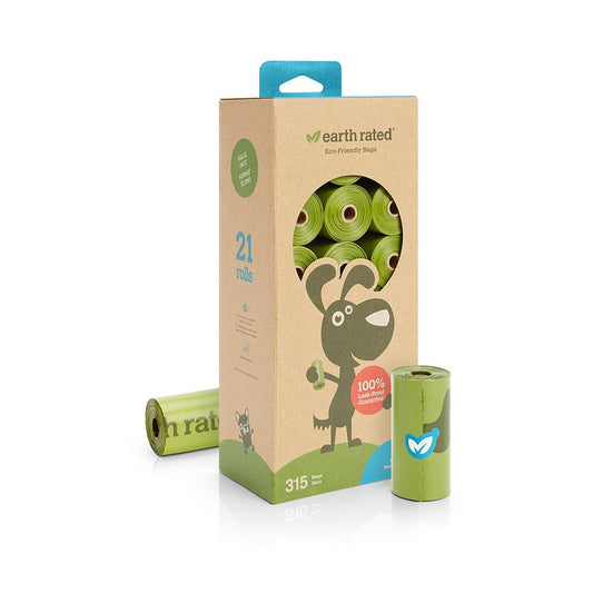 Earth Rated Poop Bags Refill Pack, Unscented, 315-count (Size: 315-count)