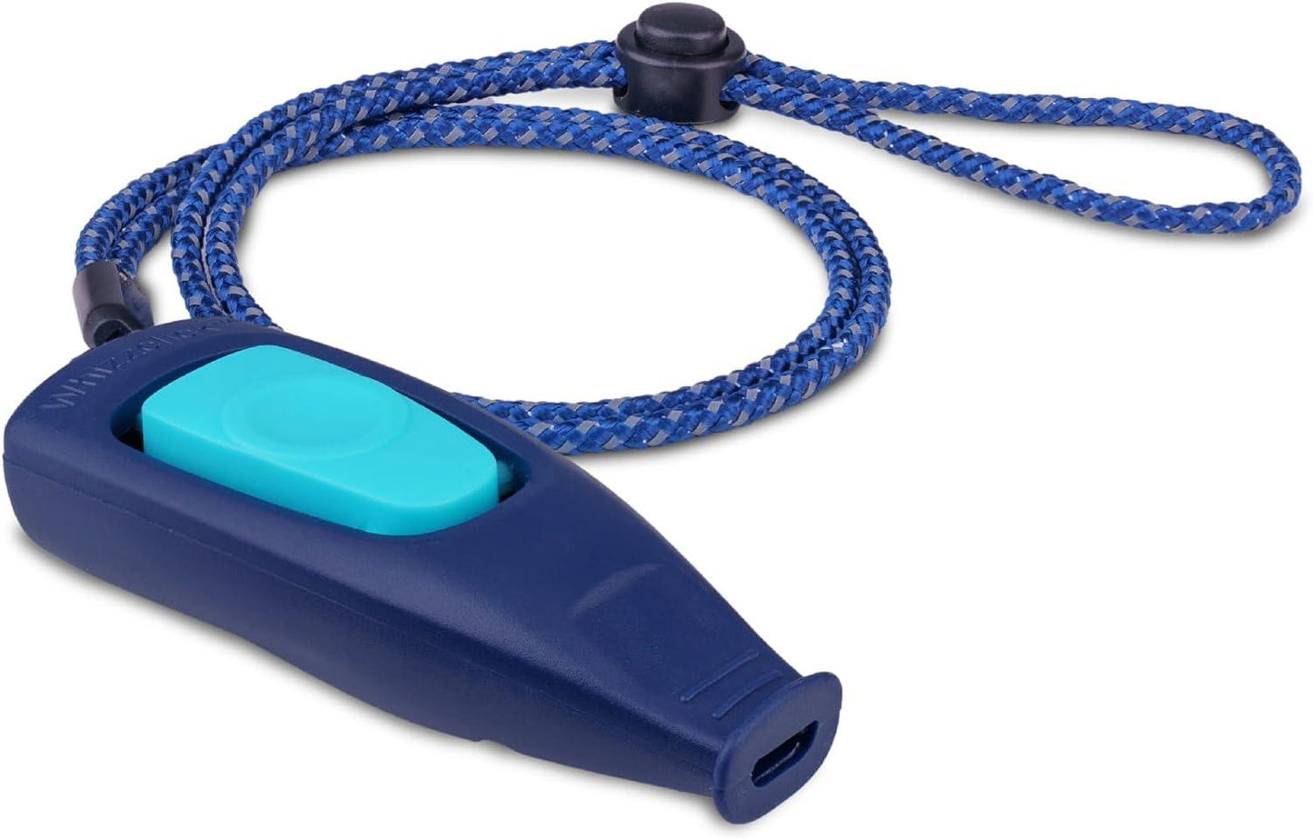 The Company of Animals Coachi Whizzclick 2-in-1 Clicker & Whistle for Pets, Navy