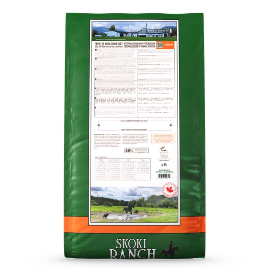 Skoki Ranch Dog Food, 18-kg