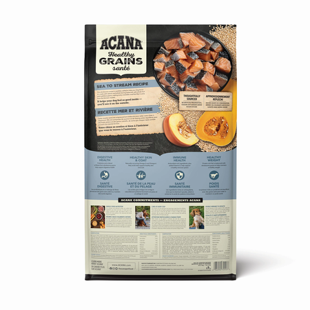 ACANA Healthy Grains Adult Sea & Stream Dry Dog Food, 10.2g