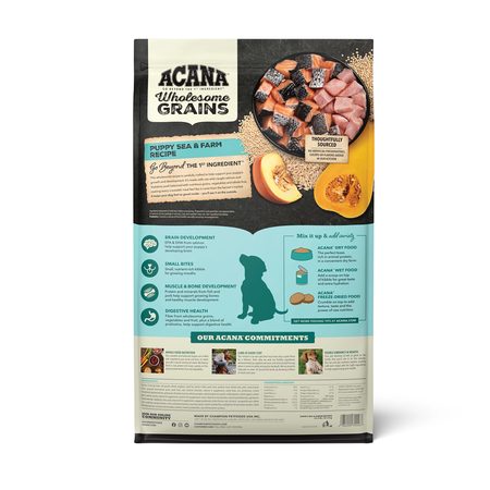 ACANA Healthy Grains Puppy Sea & Farm Dry Dog Food, 10.2-kg