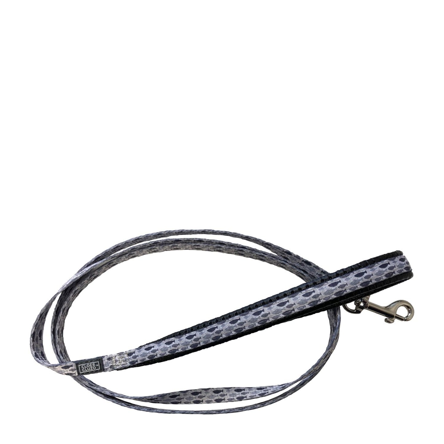 Cloe e Cluzo Printed Cat Leash Fish Print 48-in