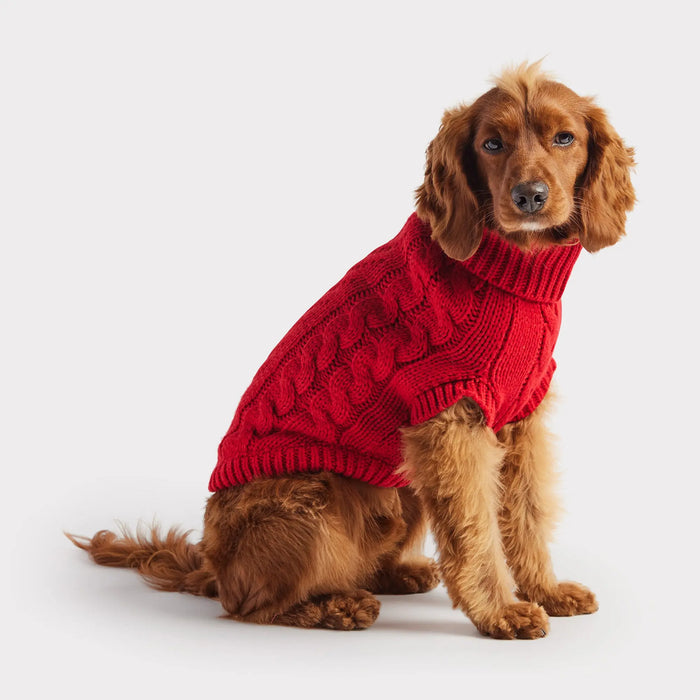 GF Pet - Chalet Sweater - Red - 3XL - Dog