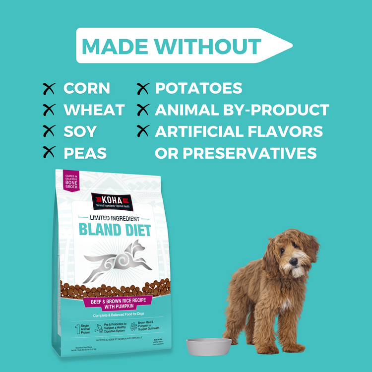 L.I.D. Bland Diet Beef & Brown Rice, 3.5-lb